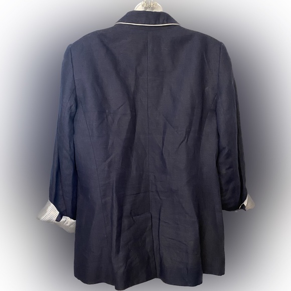Talbots linen blazer - Picture 3 of 3